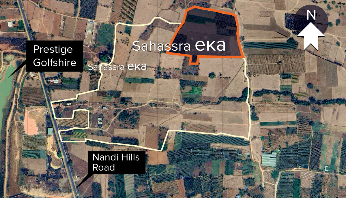 Sahassra EKA Location Map
