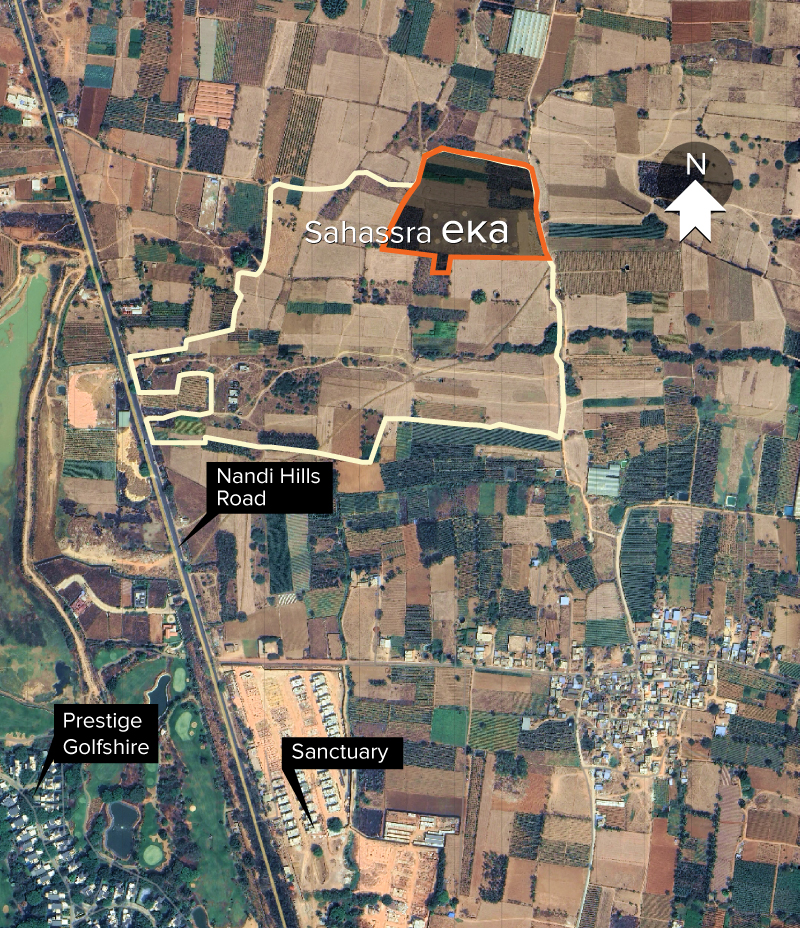 Sahassra EKA Location Map